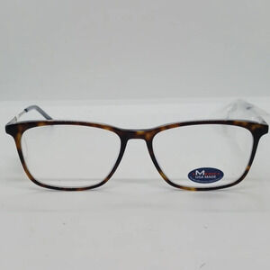 NWT MEN'S M. AMERICA EYEGLASS FRAMES MU115 TORTOISE
